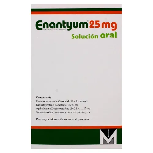 Menarini Enantyum 25mg 10ml Bebible Unidad