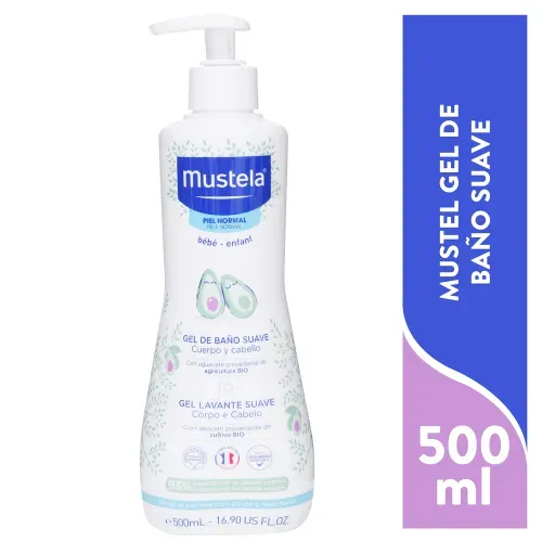 Gel Bano Suave Piel Normal Mustela 500ml