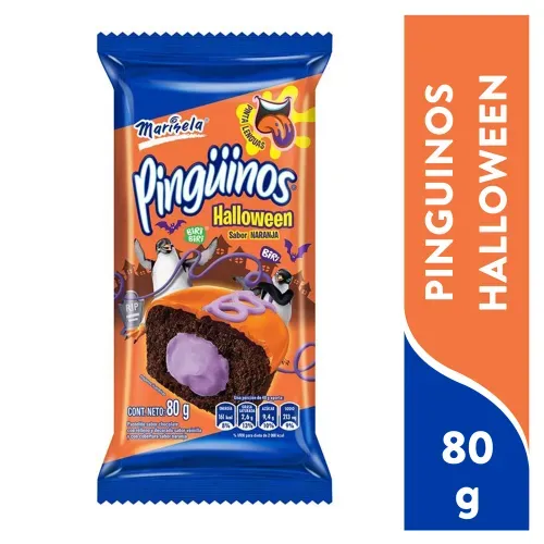Pastelito Marinela Pingüinos Halloween – 40 g