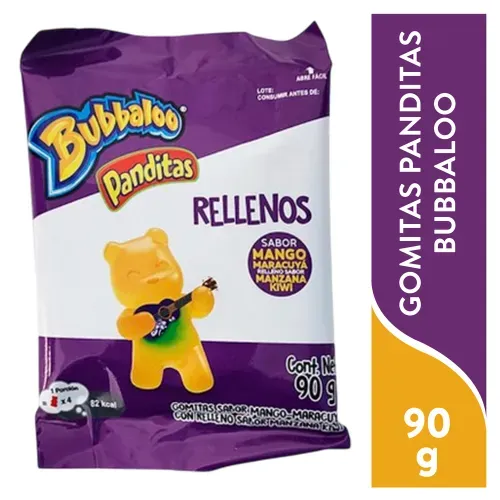 Gomitas Ricolino panditas rellenos - 90 g