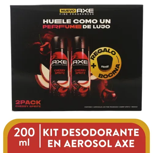 Deo Axe Aer Cherry 2pk Y Parlante 300ml