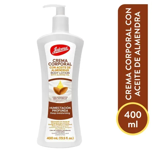 Jaloma Crema Corporal Almendras 400Ml