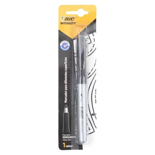 Marcador Permanente Bic Gip Color Negro Bl