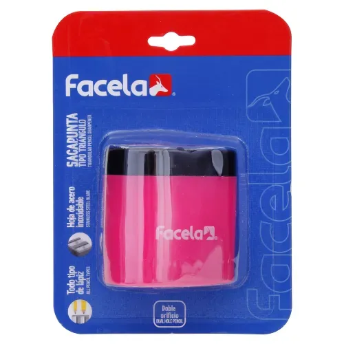 Sacapuntas Con Deposito Facela