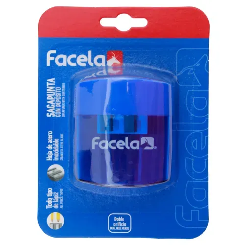 Sacapunta Facela Con 2 Orificios