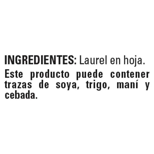 Laurel En Hoja Suli 5g