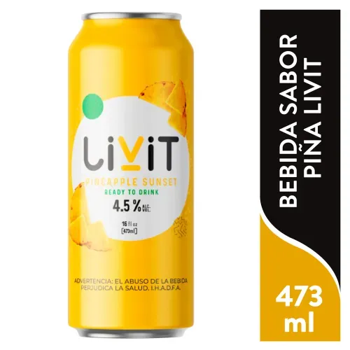 Livit Pina Lata 473 Ml