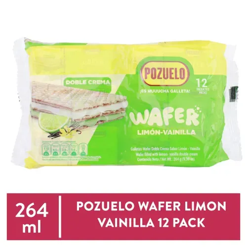 Gta Pozuelo Wafer Lim Vainilla 264 Gr