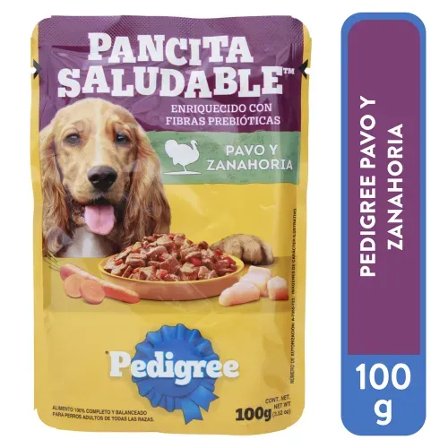 Pedigree Ps Ad Pavo y Zanahoria 100g