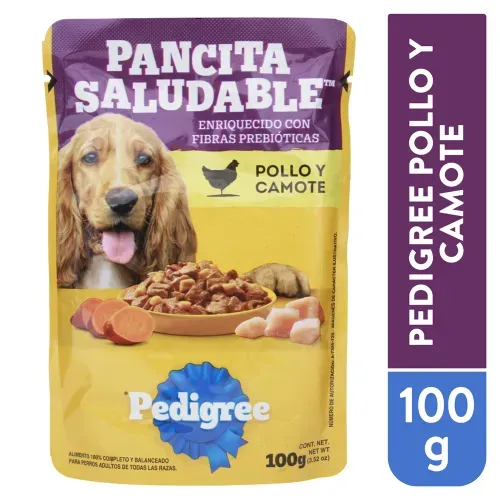 Pedigree Ps Ad Pollo y Camote 100g