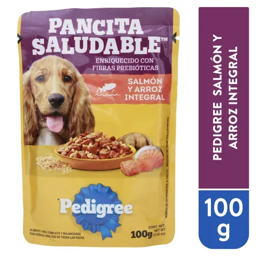 Pedigree Ad Salmon y Arroz 100g