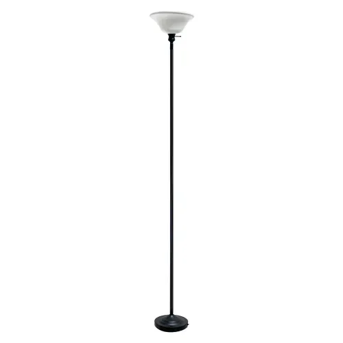 Ht Lampara Para Piso Negra 181cm
