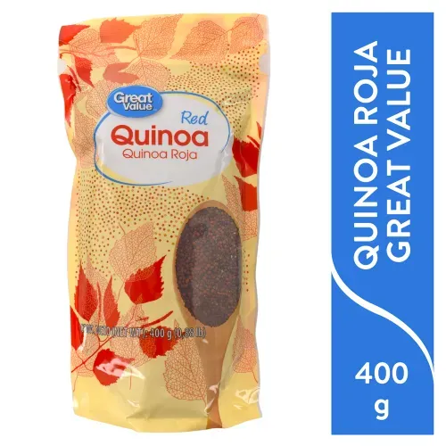 Quinoa Roja Great Value Empaque Plástico - 400 g