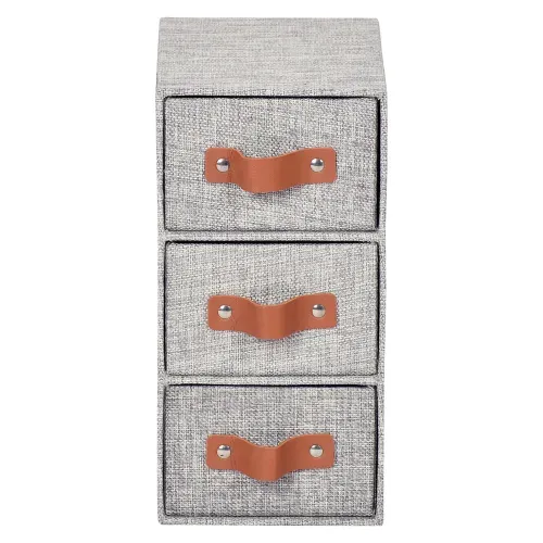 Caja De Almacenamiento Con 3 Cajones