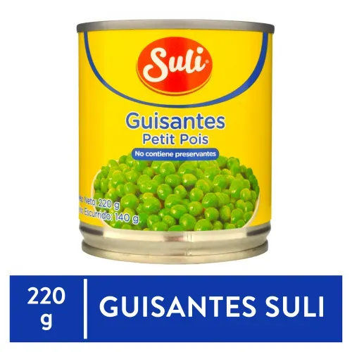 Guisantes Suli Petit Pois - 220 g