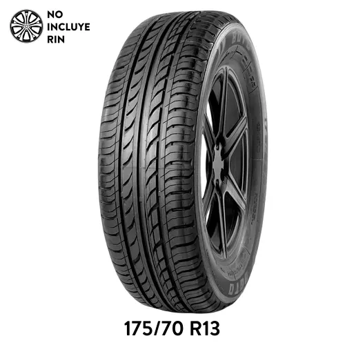 Llanta para auto Boto, medidas: 175/70 Rin 13