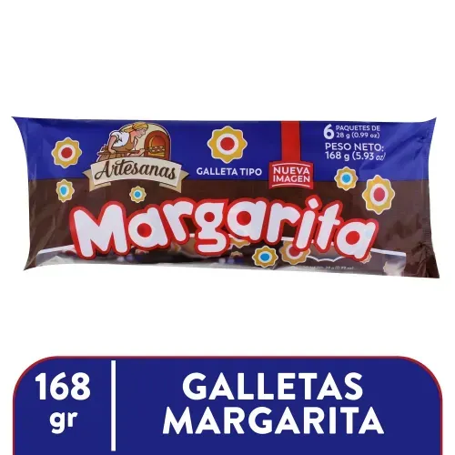 Galleta Artesanas Margarita 168gr