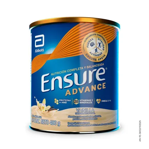Complemento Ensure Advance® Sabor Vainilla - 400 g
