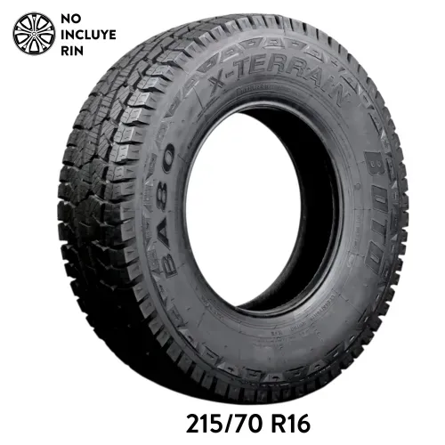 Llanta para auto Boto, medidas: 215/70 Rin 16