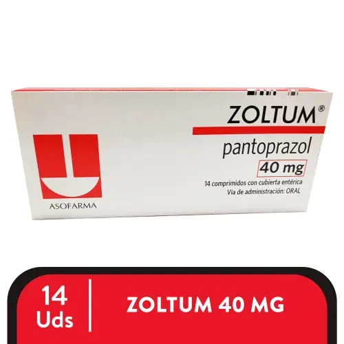 Zoltum 40mg Caja 14 Tabletasø