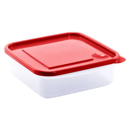 Tazon Cuadrado Guateplast 3.5 Tz Rojo