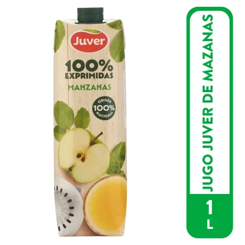 Puro Jugo Exprimido Juver Manzana 1000ml