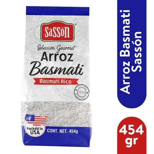 Arroz Bazmati Sasson 454g 12u