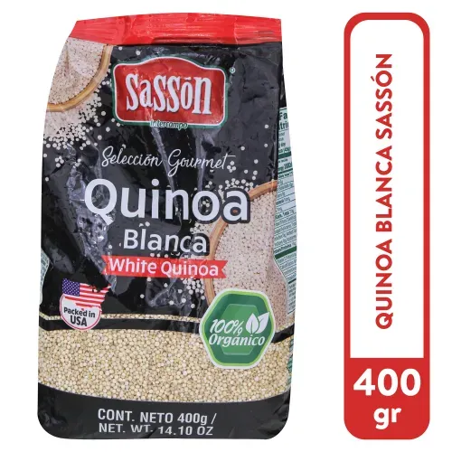 Quinoa Blanca Sasson 400g 12u