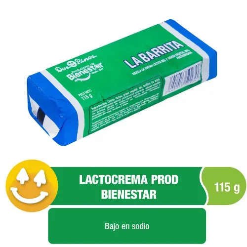 Lactocrem La Barrita Prod D Bien 115g Ea