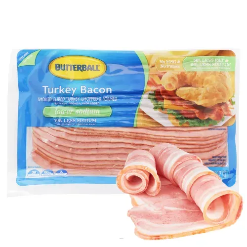 Butterball Turkey Bacon Bajo Sodio 12oz