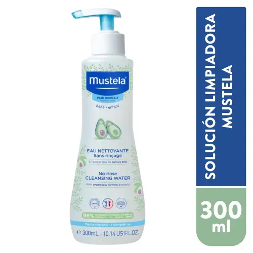 Soln Limp Sin Enjuague Mustela 300ml