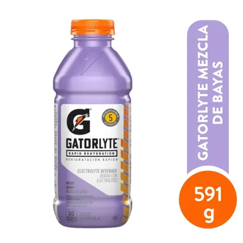 Gatorlyte Mezcla De Bayas 591ml