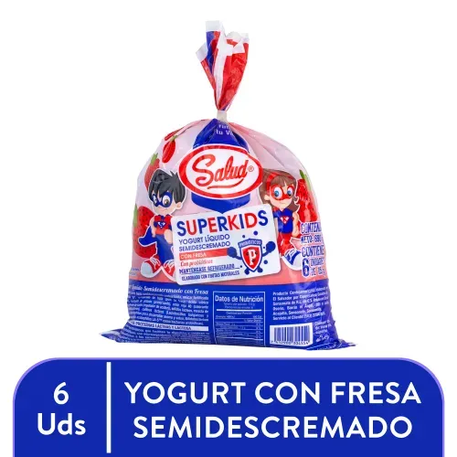 Yogurt Liq Salu Sup Kids Fre 6pack 690g