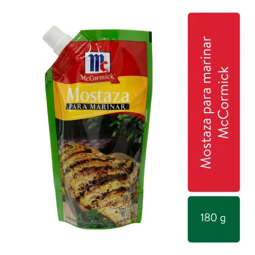 Mostaza para Marinar McCormick - 180 g