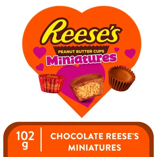 Reeses Miniatures Heart Box 102gr