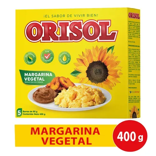 Margarina Orisol Vegetal - 400 g