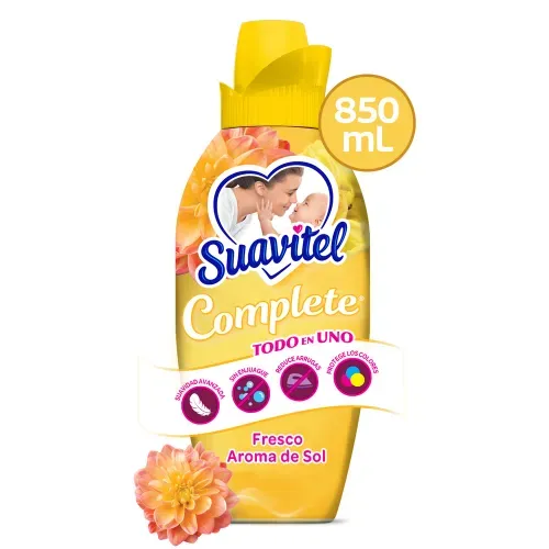 Suavizante de telas Suavitel naturals essentials - 850 ml