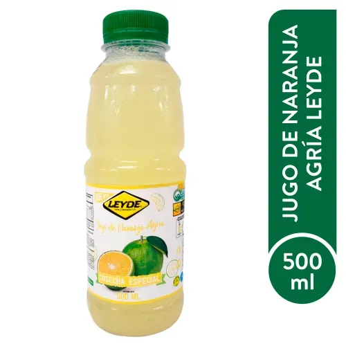 Leyde Jugo De Naranja Agria 500ml