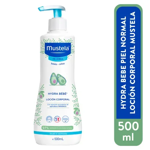 Hydra Bebe Piel Normal Mustela 500ml