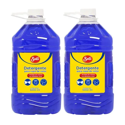 Detergente Líquido Suli Para Ropa De Color 2 Pack - 5000 ml