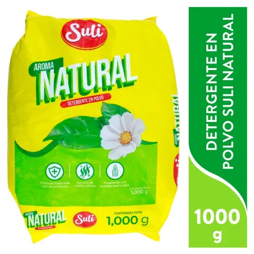Detergente En Polvo Suli Aroma Natural - 1000 g