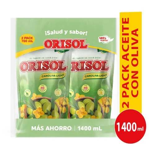 Aceite Orisol con canoliva - 1400 ml