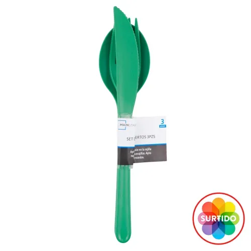 Ms Set De Cubiertos 3pzs