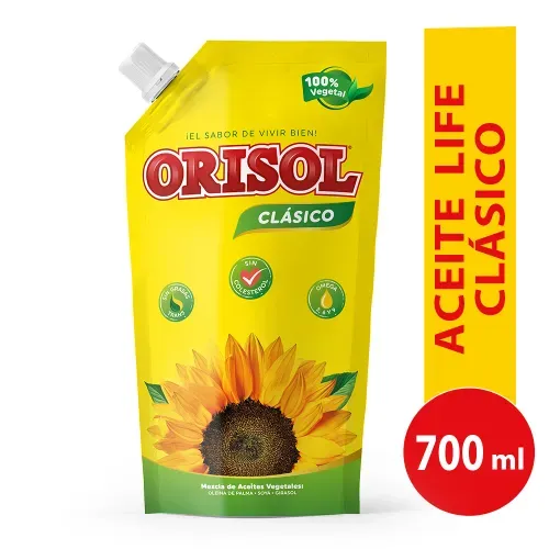 Aceite Orisol Clásico bolsa - 700 ml