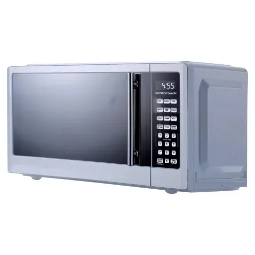 Microondas Hamilton Beach 1.1 pies cúbicos acero inoxidable