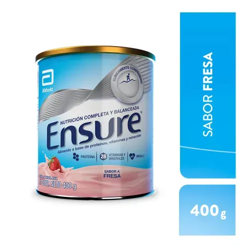 Complemento Ensure ® Sabor Fresa  - 400 g
