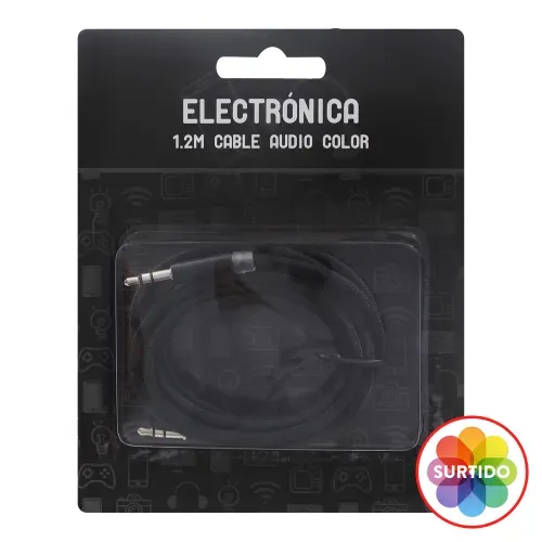 Cable de audio Electrónica tipo tela -1.2m