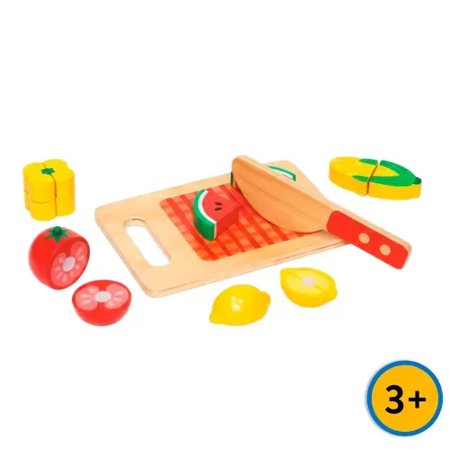 Juego Spark Create Imagine juego de corte frutas de madera