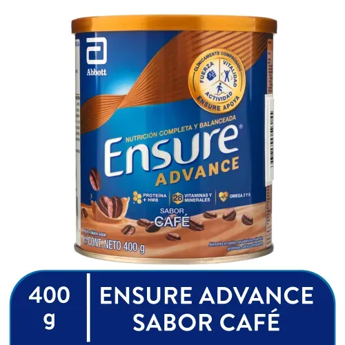 Complemento Ensure Advance® Sabor Café - 400 g
