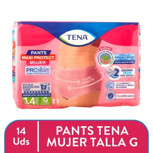 Tena Pants Mujer Grande 14u Ea
